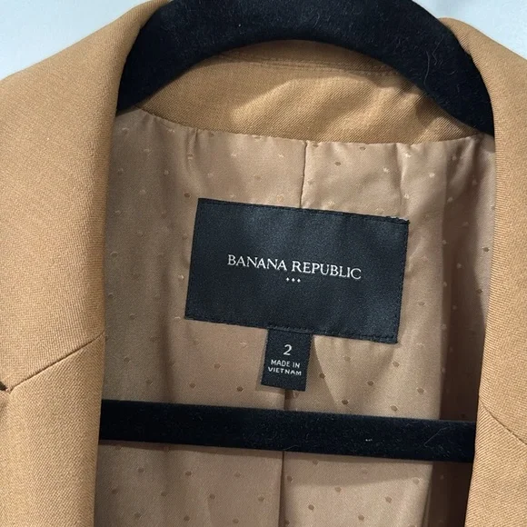 Banana Republic Camel/Tan Blazer - Picture 3 of 7